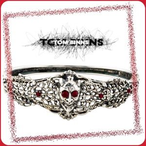 Tom Binns Crystal Devil Bangle